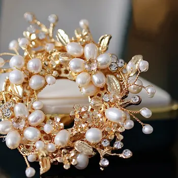 SINZRY prvotni modni kostum nakit naravno sveže vode pearl ročno lady pulover broške eleganten nakit accessor