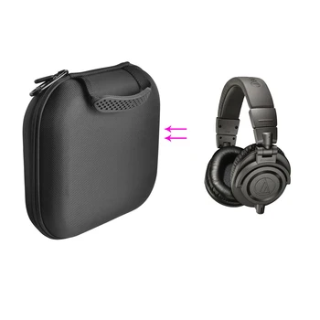 Slušalke Shockproof Skladiščenja Zaščititi Primeru Kritje za Audio Technica ATH-M50X Bluetooth Slušalke Pribor