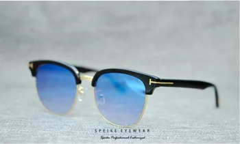 SPEIKO ročno izdelana sončna očala za kratkovidnost 544 RECEPT, sončna očala retro KROG slog pisane očala UV400 mavrica letnik očala