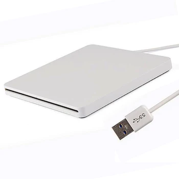Super Slim Zunanje Reže v DVD-RW, Blu-Ray Ohišje USB 3.0 Primeru 9.5/12,7 mm SATA Optični Pogon Za prenosni računalnik Macbook