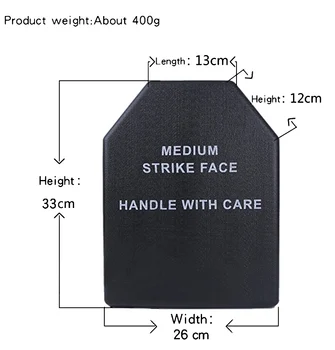 Taktični Jopič Opno Zaščitna Ploščica odpornost na udarce 1000 FPS Airsoft Prostem Paintball Vojaškega Udara Odporne EVA Lutke Pene