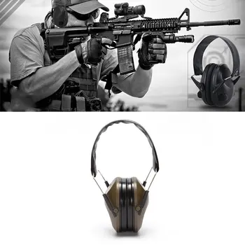 Taktično Force Slušalke za Zmanjšanje Hrupa, Zložljive Lov Streljanje Slušalke Proti hrupu Earmuff Sluha