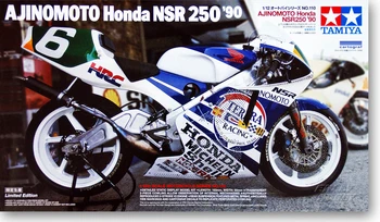 Tamiya 14110 1/12 Obsega Ajinomoto-Honda NSR250 GP250 90 M. Shimizu Motocikel Zaslon Igrače, Plastične montažna Gradnja Model Komplet