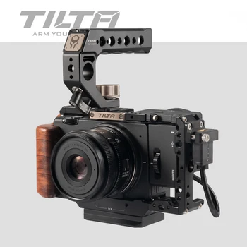 Tilta Sigma Fotoaparat Kletko ZA Sigma FP SINMA FP fotoaparat dslr ploščad s vrhu ročaj zaščito primeru, leseni ročaj