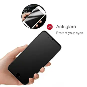 UGI Anti Vohun Mat Kaljeno Steklo Anti Glare Zasebnost Zaslon Patron Zasebnih Film 9H Na Za iPhone 11 12 Mini Pro Max X XR XMAX