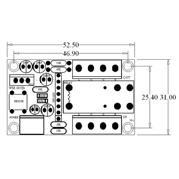 UPC1237 Izklop DIY Protection Board Kompleti Boot Ojačevalnik Vezja Dual Channel Zamudo Sestavljeni Pribor Anti-shock Zvočnik 12-24V