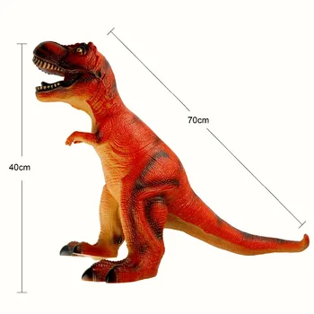 Velika Velikost Dinozaver Številke Mehko Spinosaurus Stegosaurus Tyrannosaurus Rojstni dan, Darila za Boy Toy