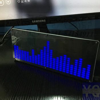 Velike 24 Segmenti LED Glasba Spektra Elektronskih Izdelavo Komplet za DIY Komponento Spektra Raven Zaslon