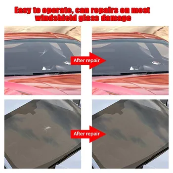 Vetrobransko steklo avtomobila Popravilo Steklo Odporno Crack Obnovitev Komplet Za Chevrolet Cruze Orlando Lacetti Lova EPICA Malibu Volt Camaro