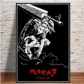 Vroče Luda Japonske Anime Risanke Strip Junak Plakatov In Fotografij Wall Art Platno Slikarstvo Stenske Slike Za Dnevni Sobi Doma Dekor