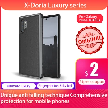 X-Doria Obrambo Lux Primeru Telefon Za Samsung Galaxy Note 10 Plus Vojaški Razred Spusti Preizkušen Primer Za Samsung Note10 Aluminija, Pokrov