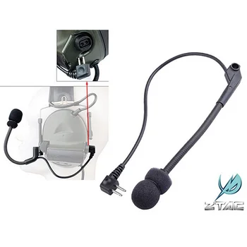 Z Taktični Comtac II Slušalke Mikrofon Deli Mikrofon Softair Vojaške Opreme Ztac Airsoft Slušalke Zamenjava Z040