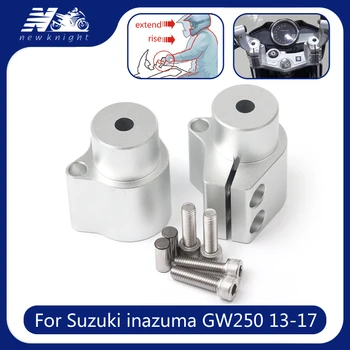 Za SUZUKI INAZUMA GW250 2013-2017CNC spremenjen standard navadnih različico motornega kolesa spremenjen split krmilo plus višina kodo