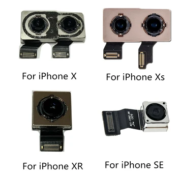 Zadnja Kamera Za iphone 5S 6 6s 7 8 plus x XR XS XS max Zadaj Objektiv Flex kabel Zamenjava sFor iphone 6 6S 11 PRO Kamero Nazaj