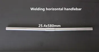 Zložljiva kolesa horizontalno krmilo titana za brompton titana krmilo eno ročajev 25.4x580mm