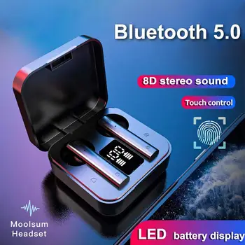 Zrak 2s TWS Brezžične Bluetooth Slušalke LED Zaslon Slušalke Z Dvojno Mic PK Zraka 2 SE Airdots Zmanjšanje Hrupa Slušalka Za Xiaomi