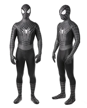 Črna Temno Ples Kostum Cosplay 3D tiskanih Spandex Kostum Halloween Cosplay Fantje Ločenih Masko