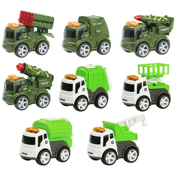 1:64 Zlitine Avto Potegnite Nazaj Diecast Model Igrača Tovornjak Zbirka Avto Vozila Izobraževalne Igrače Za Fante, Otroci Božično Darilo