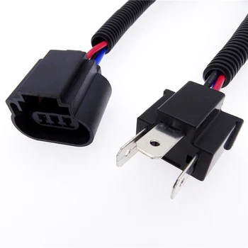 1 Par Pas Ac Smerniki Pretvorbo Žice Kabel Priključek Avto Kika Žice Za H4 Moški H13 Avto USB Vtičnico