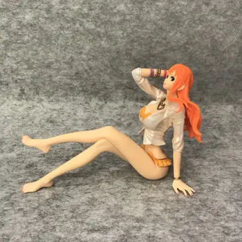 10.5 CM Japonski anime slika enem kosu predstavnica nami-ja kopalke ver sedel ver dejanje slika zbirateljske model igrače za fante
