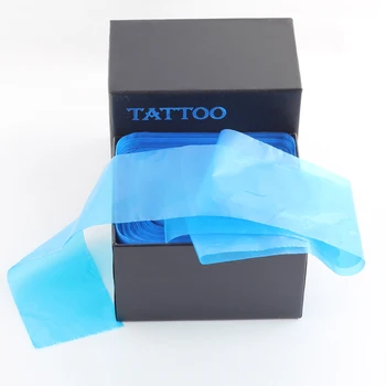 100 kozarcev/box Tatoo Posnetek Kabel Pralni Zajema Vrečke Tatoo Posnetek Kabel Rokavi Zajema Vrečke Tattoo oprema za brezplačno dostavo