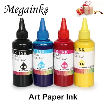 100 ML 500 ML /Steklenica Art Papir, Črnila Pigmenta za Vse blagovne Znamke Ploščad Inkjet Tiskalnik Mimaki za Mutoh DX4 DX5 DX6 DX7 tiskalna glava