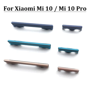 10pcs/sklopov, Za Xiaomi Mi 10 Redmi Opomba 8 9 Pro 9S Glasnosti Gumb za Vklop Stranske Tipke