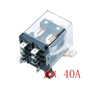 1pcs 2 odprite 2 zaprite high current 30A 8 pin rele 24 V, 220 V 40A high power 12 V