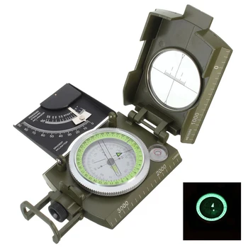 2019 Nove Profesionalne vojske Vojska Kovinski Opazovalni Kompas clinometer Kampiranje