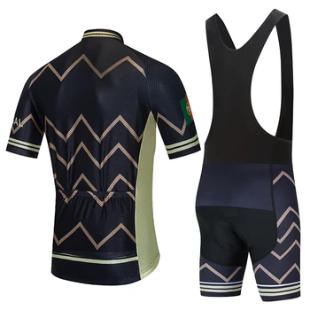 2020 ekipa Portugalska Kolesarski dres oblačila kolesarske hlače, športna oblačila MTB Ropa Ciclismo moške poletne pro KOLESARJENJE Maillot Culotte obrabe