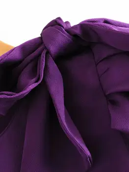 2020 ženske ramenski lok, barva priložnostne delavska bluzo urad dama gub puff rokav srajce elegantna srajca femininas vrhovi LS6140