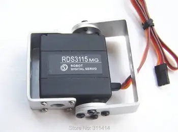 2pcs/veliko RDS3115 Kovinski Gear Digitalni Servo Robot Servo Arduino Servo Z Nosilcem Za Robot DIY 15 kg/cm 180 Diploma Visoke Kakovosti