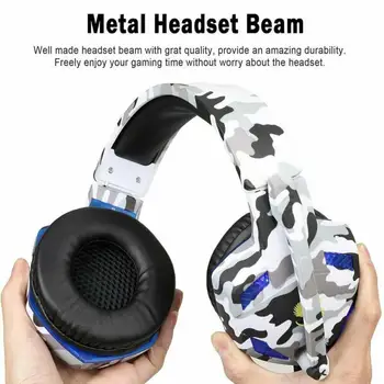 3,5 mm K17 Gaming Slušalke MIKROFON LED Slušalke Za PC, Laptop PS4 Pro Xbox En S 360 Profesionalne Gaming Slušalke