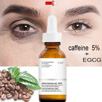 ACaffeine Rešitev 5% + EGCG 5% Navadnih Zmanjšuje Zabuhlost Oči In Temne Kolobarje Oči Podjetje Dviganje Anti-oksidacija Oči Bistvo