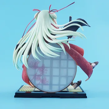 Anime Slika 20 cm Murasame Senren Banka Alphamax Skytube Srčkan japonski dekle 1/7 Obsega figuric odraslih Zbirateljske igrače