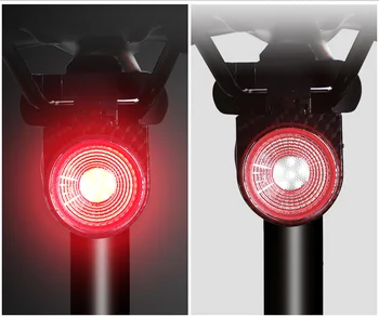 ANTUSI Daljinski upravljalnik Kolo Rep Svetlobe USB Polnilne Smart LED Nepremočljiva Kolesarske Luči Zadaj Kolesarjenje Varnost Opozorilo Svetilka Lumen