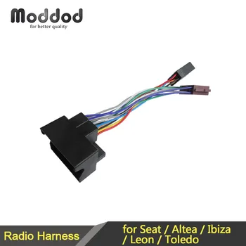 Avto ISO Napeljave Pas za Seat Altea Ibiza Leon, Toledo Radio Žice Kabel Adapter Priključek, Vtič