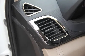 Avto klima vtičnico /vrata ročaj kritje/prestavi plošča /Škatle za Rokavice Ročaj Kritje ABS chrome trim Za Hyundai Solaris Verna i25