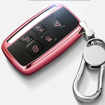 Avto ključ primeru za jaguar xf xj za land rover freelander 2 zaščitni pokrov auto imetnik lupini keychain dodatki avto-styling