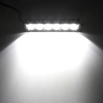 Avto LED delovna Lučka Bar luči LED Reflektor Svetilka 12V 18W Vožnje Meglo Offroad Dela Avto Luč za Ford Toyota SUV 4WD LED žarki