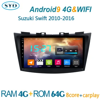 Avto radio za Suzuki Swift 2010 2016 DVD multimedijski predvajalnik, GPS navigator autoradio android coche avdio avto stereo centralne atoto