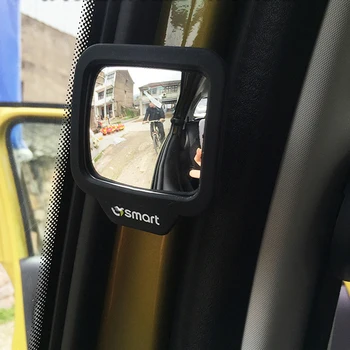 Avto Zadnji Vrsti Rearview Mirror Magnet Obračanje širokokotni Pomožne Ogledalo Za Pametne 451 453 fortwo forfour Mini Cooper Univerzalni