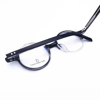 Belight Optiacl Acetat Krog Kontrast, Barvo Očal Okvir Moški Ženske Recept Očala Retro Optični Okvir Očal HP222