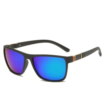 Blagovno znamko Design Moških Polarizirana sončna Očala Letnik Moški Kvadratnih Vožnjo sončna Očala Premaz Sunglass UV400 Odtenki Očala gafas de sol