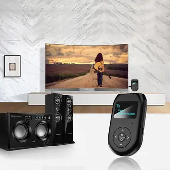 Bluetooth Brezžični Adapter Mini Brezžična Bluetooth 5.0 Zvok Sprejemnik Oddajnik 3.5 mm Audio Jack Podporo Sound Bar Za TV