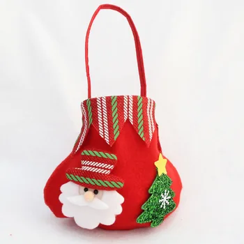 Božično Darilo Candy Bag Santa Claus Snežaka Vesel Božič Candy Torbe Božični Dekor novoletni izdelki shranjevanje vrečk
