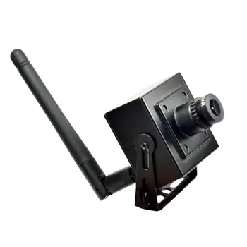 Brezžični 720P WiFi Neto P2P IP CCTV Kamere Varnosti Onvif MINI RTSP 6 MM, HD objektiv