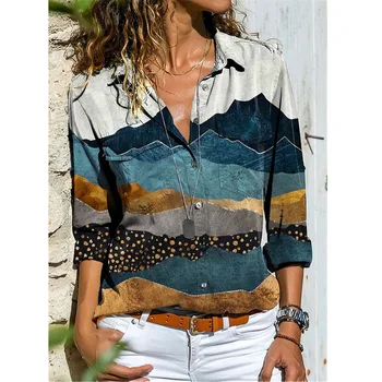 Dolgi Rokavi Ženske Majica Bluzo Ženski Pomladni Vintage Oblačila Harajuku Bombaž Dame Moda Vrhovi Priložnostne Majice, Vrhovi Plus Velikost