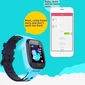 EastVita V15 Otroci Pametno Gledati Otroke SOS Antil-izgubil Nepremočljiva Smartwatch 2G Kartice SIM Ura Lokacija Tracker Watch