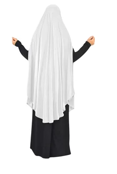 Eid Molitev Oblačilo Dolgo Khimar Muslimanske Ženske Hidžab Brez Rokavov Vrhovi Abaya Jilbab Ramadana Abayas Islamska Oblačila Niqab Hijabs